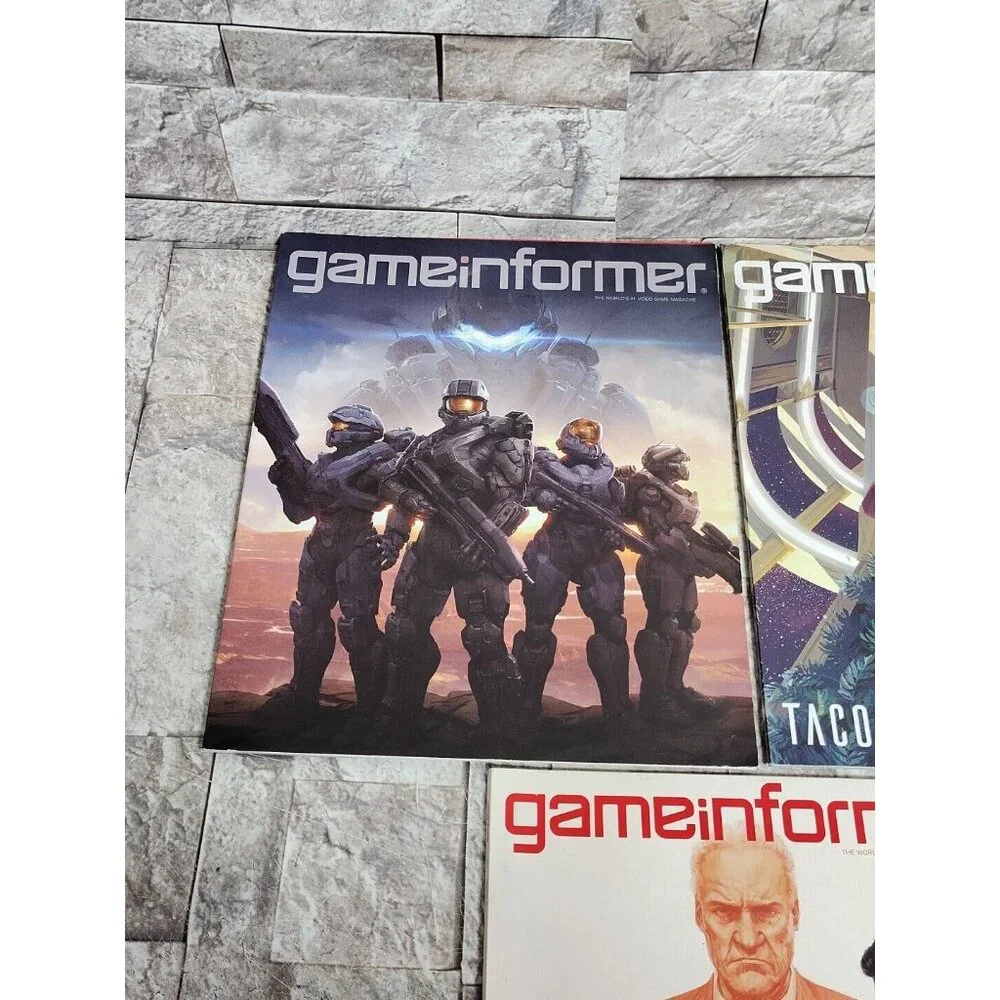 Lot Of 5 Game Informer Magazine Issues 267,268,269,271,273